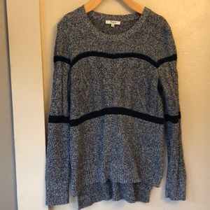 Madewell high low sweater